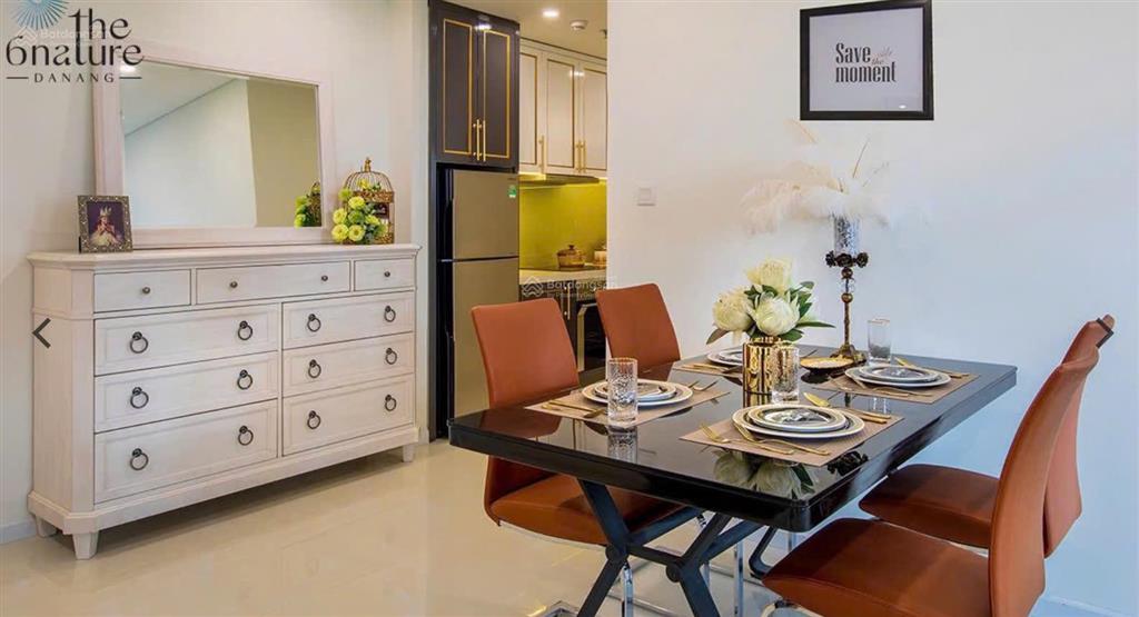 Sập hầm căn 2pn diện tích lớn bàn giao full nội thất tầng cao  view biển đẹp và rộng  có ban công