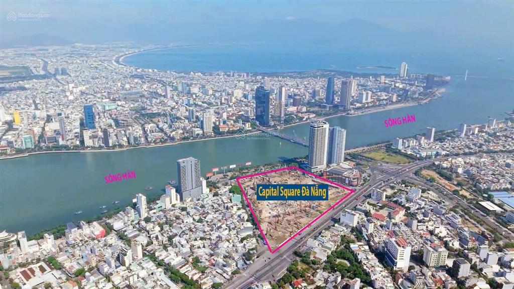 Xuất ngoại giao căn hộ 2pn + 1 view biển và view sông hàn ban công đông nam, giá tốt