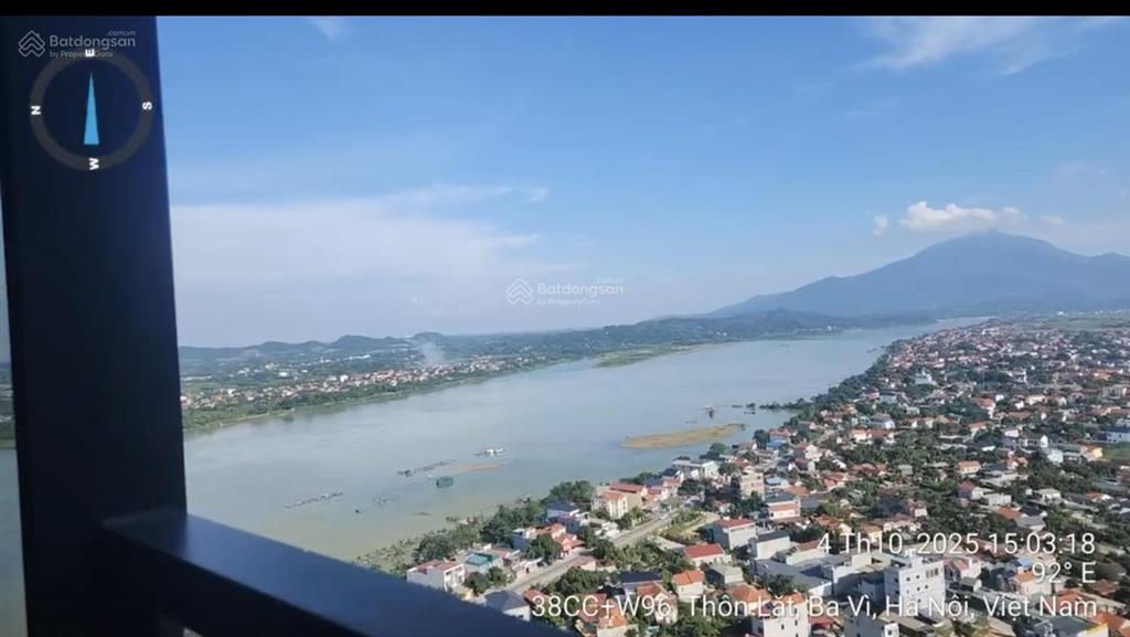 Bán gấp căn hộ khoáng nóng 838tr view công viên tầng trung đủ nội thất