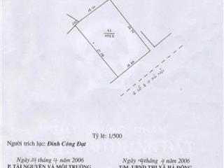 [mặt tiền 17m] mặt phố quang trung 460mmt 17m đang cho siêu thị thuê 3 mặt thoáng xây building