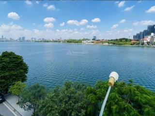Bán nhà mặt hồ tây, view trực diện hồ, phố từ hoa, 379m, mt 11.5m, 2 thoáng, apartment cho thuê