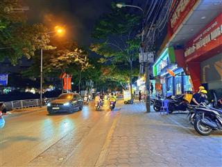 [mặt phố] bờ sông khương đình 128m 6 tầng đường to không quy hoạch đường 3 oto tránh  vỉa hè