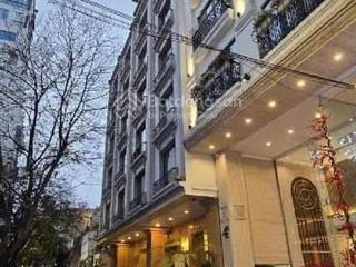 Bán toà khách sạn mặt phố cổ hoàn kiếm, 490m2, cao 14 tầng, mt 18m, 115p khách sạn, 60tỷ/năm