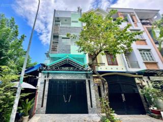 Bán nhà 4.5m x 17m, 4 tầng, giá 17.5 tỷ mặt tiền đường số khu him lam, p. tân hưng kế lotte quận 7