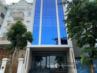 Cho thuê nhà lạc long quân  tây hồ, 120m2 x 7t, mt8m, có hầm. thông sàn, thang máy, pccc đẩy đủ.