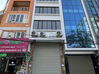 Cho thuê nhà phố dương khuê  cầu giấy, 60m2 x 6tầng, mt 5m, thông sàn, thang máy. hợp vp, spa, ở