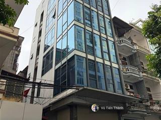 Cho thuê nhà phố trần vỹ  ntl, 70m2 x 7 tầng, lô góc 2mt, thông sàn, thang máy, pccc đầy đủ,...