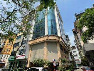 Cho thuê mbkd và sàn vp tại phạm tuấn tài  cầu giấy, 170m2 x 7t, 1 hầm, thang máy, pccc đầy đủ,...