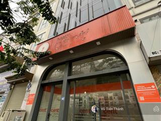 Cho thuê nhà mp trần quốc hoàn  cầu giấy, 60m2 x 6t, mt8m. thông sàn, thang máy, đủ đh,nl... 40tr