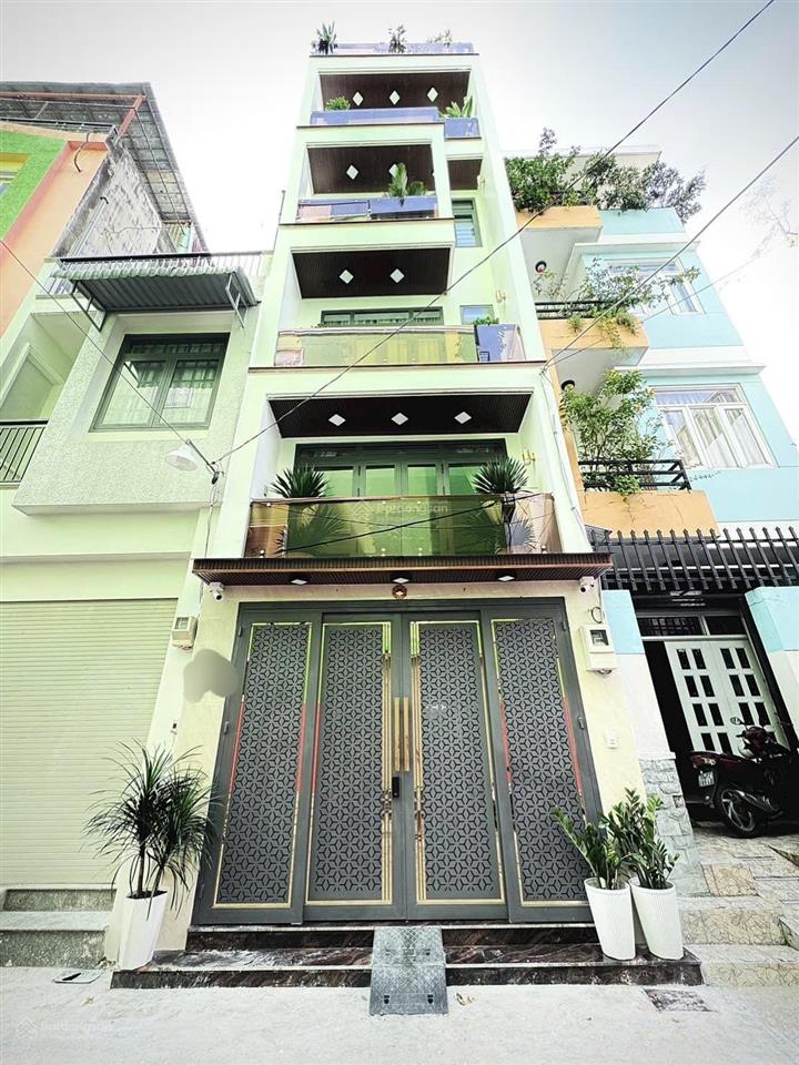 Nhà mới 5 lầu thang máy đường trần thái tông, p. tân sơn, 4x17m hơn 13 tỷ