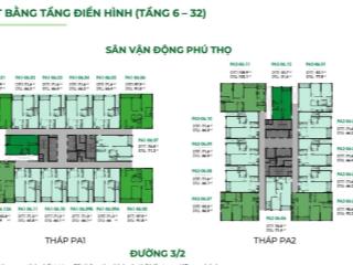 Chính chủ bán nhanh căn 1pn + 1 diện tích 50,1 m2 giá 4,3 tỷ bao vat view đẹp  0916 669 ***