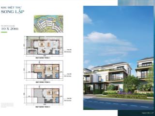 Bán nhanh trong tuần biệt thự song lập 10x20m nhà sẵn chỉ 10.5 tỷ bao vat.  0916 669 ***