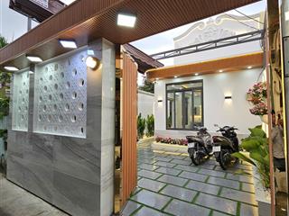 Nhà 155m2, nở hậu 11m2. 6,8 tỷ không gian sân vườn tại huỳnh tấn phát, phú xuân, nhà bè, hcm