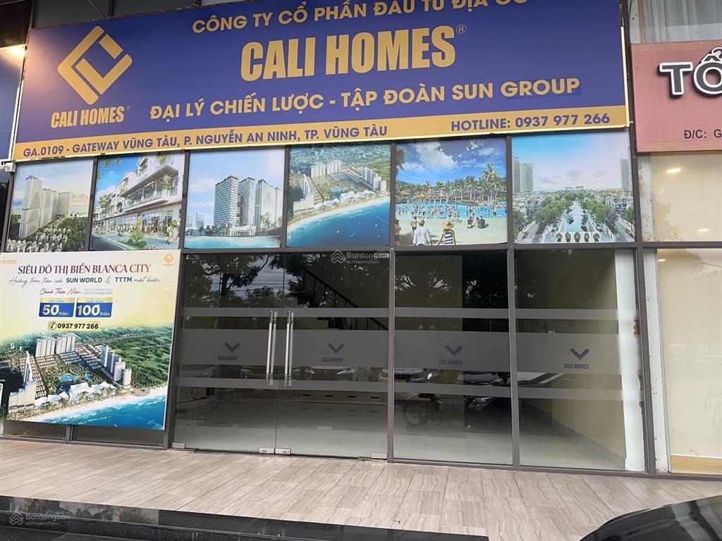 Bán gấp shophouse tại gateway vũng tàu, giá 7,5 tỷ, diện tích 111m2