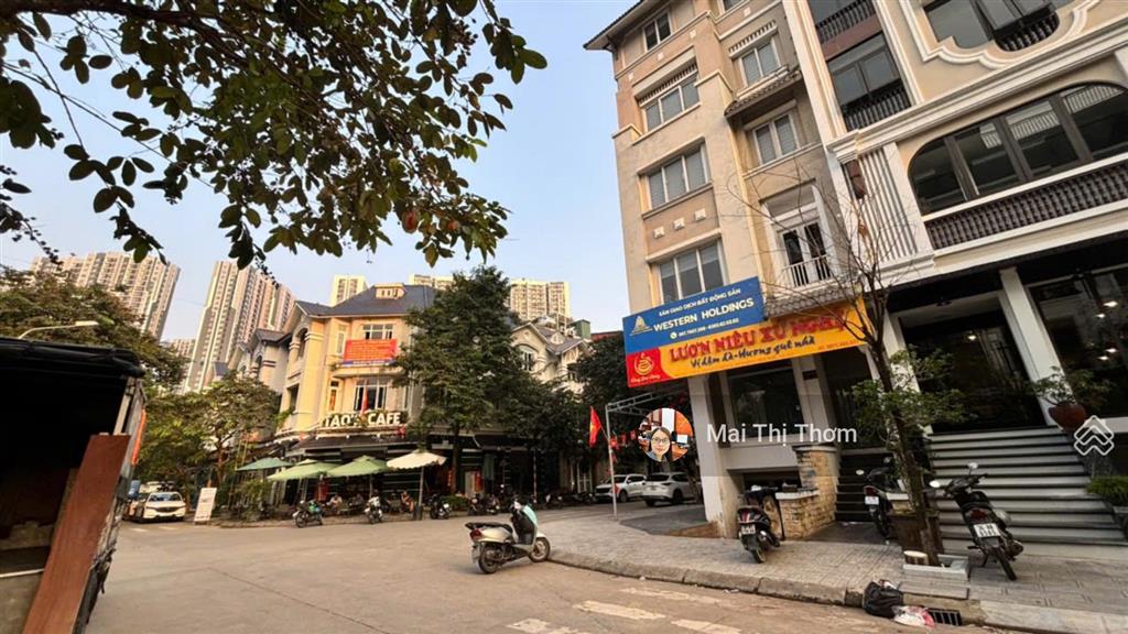 Cho thuê mặt bằng kinh doanh tại liền kề a38 geleximco khu a  an khánh  90m2  lô góc 2 mặt tiền