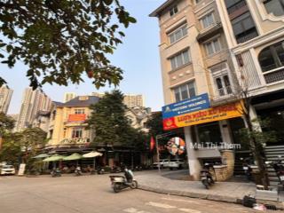 Cho thuê mặt bằng kinh doanh tại liền kề a38 geleximco khu a  an khánh  90m2  lô góc 2 mặt tiền