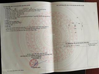 Bán đất 35m2 gần đường 6, đồng mai, hà đông, 4 tỷ vnd, hàng hiếm . 0989 462 ***