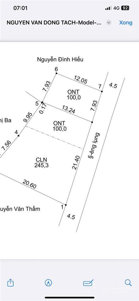 Đất tài lộc phú vinh, phú nghĩa, chương mỹ, dt100m² đường thông oto đỗ cửa, giá nhỉnh 3ty.