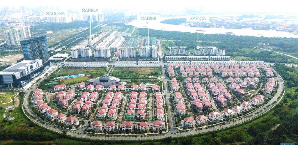 Cần tiền bán biệt thự cao cấp sala thủ thiêm q2 dt 17.4x18.5m giá bán tốt nhất 321tỷ có sổ hồng rồi