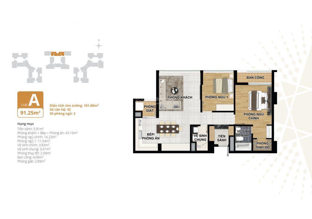 Căn hộ đẹp 3pn  view hồ tại kđt starlake giá tốt nhất tháng 11, dt 110m2