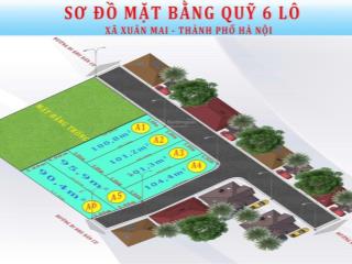 Cụm 6 lô hạnh côn nam phương tiến chương mỹ hà nội trục chính cực tiềm năng giá đầu tư