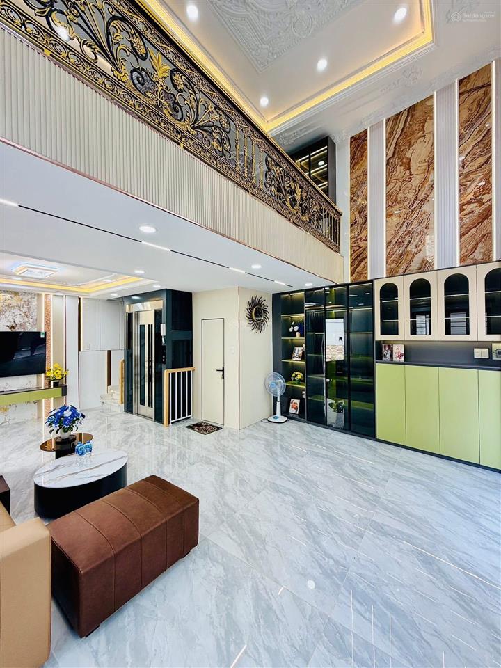 Nhà mới tân cổ điển có thang máy hẻm xe hơi bùi quang là p12