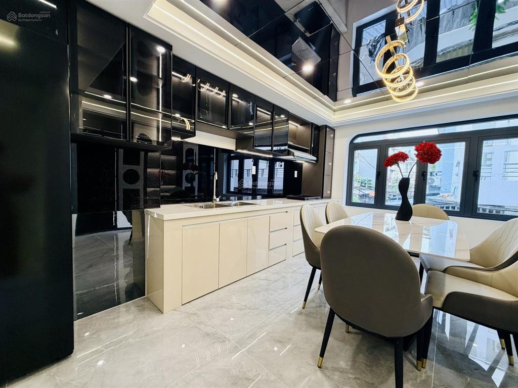 Bán nhà hẻm xe hơi 248/ nguyễn văn khối  trệt lửng 3 lầu 4 phòng ngủ full nội thất 9,5tỷ tl
