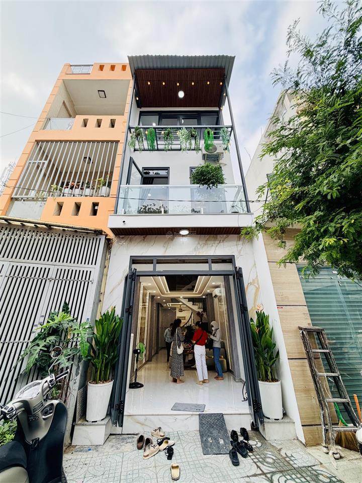 Bán nhà mặt tiền 527 nguyễn văn khối 9tỷ9 thương lượng trệt 2 lầu