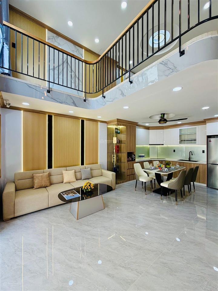 Bán nhà 309/2 nguyễn oanh p17 có thang máy 8,8 tỷ ngang 6m trệt lửng 2 lầu