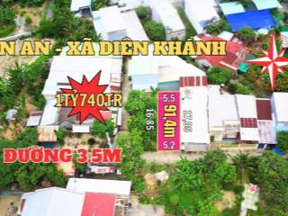 Bán đất thổ cư diên an gần 23/10  full thổ cư  nở hậu đẹp  ô tô vào tận nơi  sđt 0931 897 ***