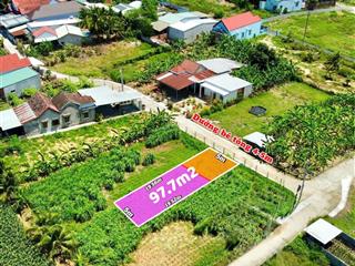 Bán lô đất giá tốt 97,7m  đường 46m sắp lên nhựa  gần lạc hòa 1, kết nối nhanh nha trang