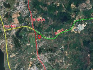 Chính chủ bán đất thổ cư gần 2 kcn và nút giao cao tốc, ngân hàng hỗ trợ 70%, sđt 0931 897 ***