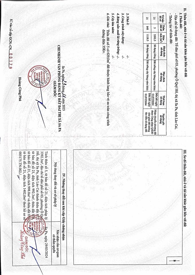 Bán trang trại, khu nghỉ dưỡng tại đường fansipan, phường sa pa, sa pa, lào cai, giá tốt, view đẹp