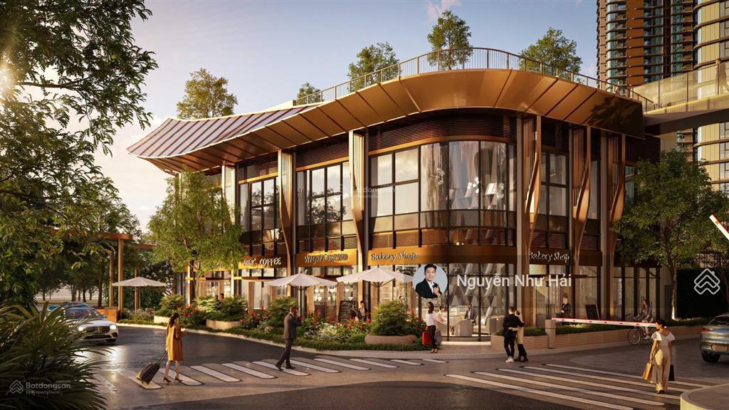 Bán shophouse eaton park booking đợt 1200m2  3 mặt tiền mai chí thọgiá 56 tỷhải gamuda land