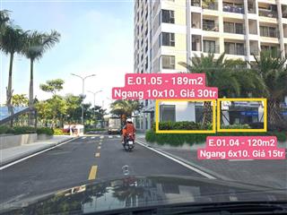 Cho thuê căn góc shophouse đẹp nhất dự án tại mt eastmark city, 29 triệu, 190m2  mặt tiền 20m