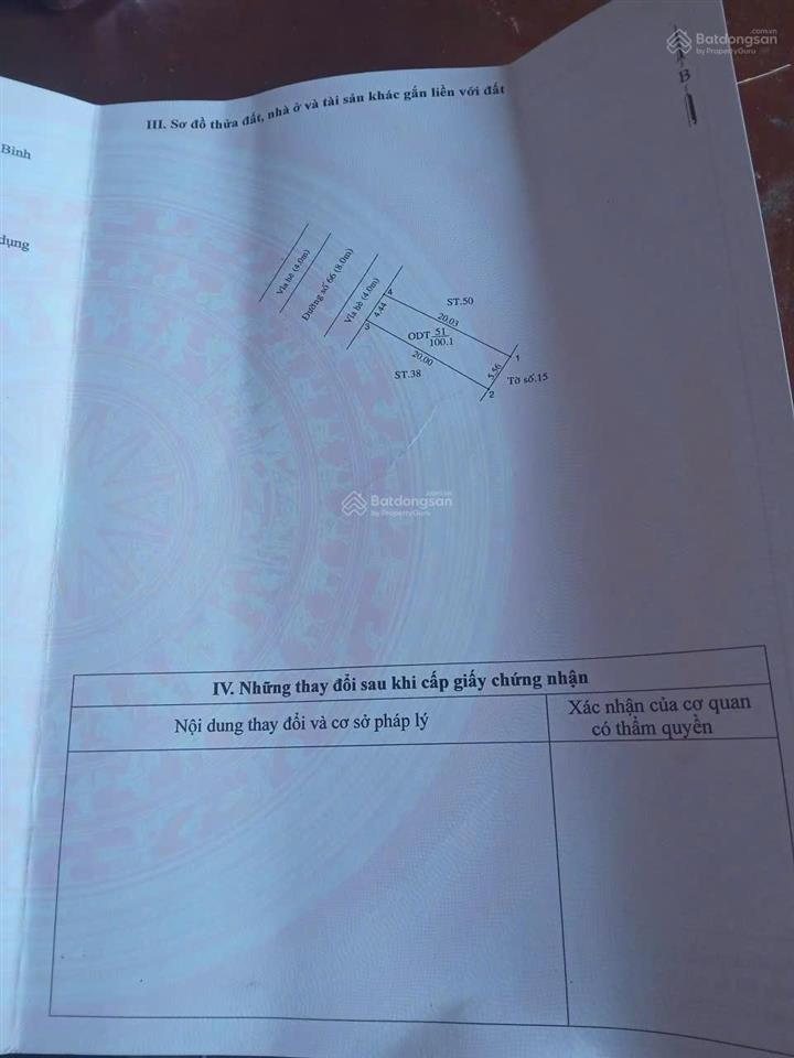 Chính chủ cần bán đất tdc thành phố mới, gần trung tâm, gần nhà ga metro, trường học nguyễn khuyến