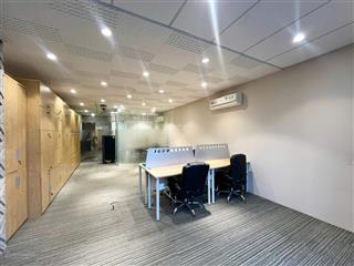 Cho thuê văn phòng làm việc officetel tại the sun avenue  có sẵn bàn ghế, phòng riêng 58m2