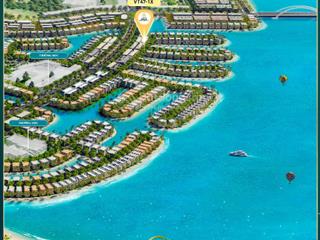 Hàng đẹp dễ thanh khoản  bán biệt thự liền kề vịnh tiên vinhomes green paradise cần giờ, hướng nam