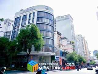 1 hầm 5 tầng, 80m2. hdt 80tr. mặt tiền đường nguyễn gia trí p25 bình thạnh. ngang 4 x 20m. giá 36tỷ