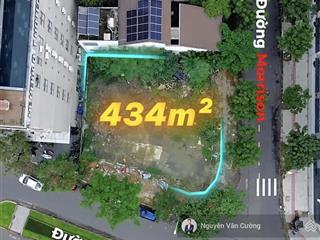 Bán lô góc 2 mặt tiền 4 mặt thoáng đường lê văn quý  morrison thông biển phạm văn đồng