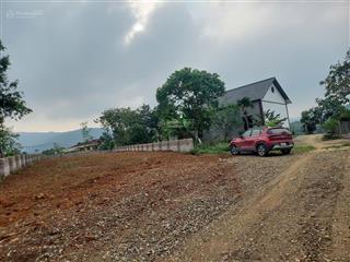 Đất yên bài ba vì lô góc 2 mặt tiền view núi gần ub xã trường học giá chỉ vài triệu dt 720m
