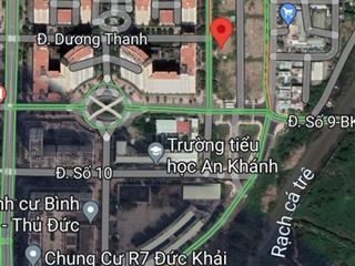 Bán đất nền 2 mặt tiền tdc bình khánh  dt 81.7m2  giá bán 26.9 tỷ  sổ hồng  xây cao 5 tầng