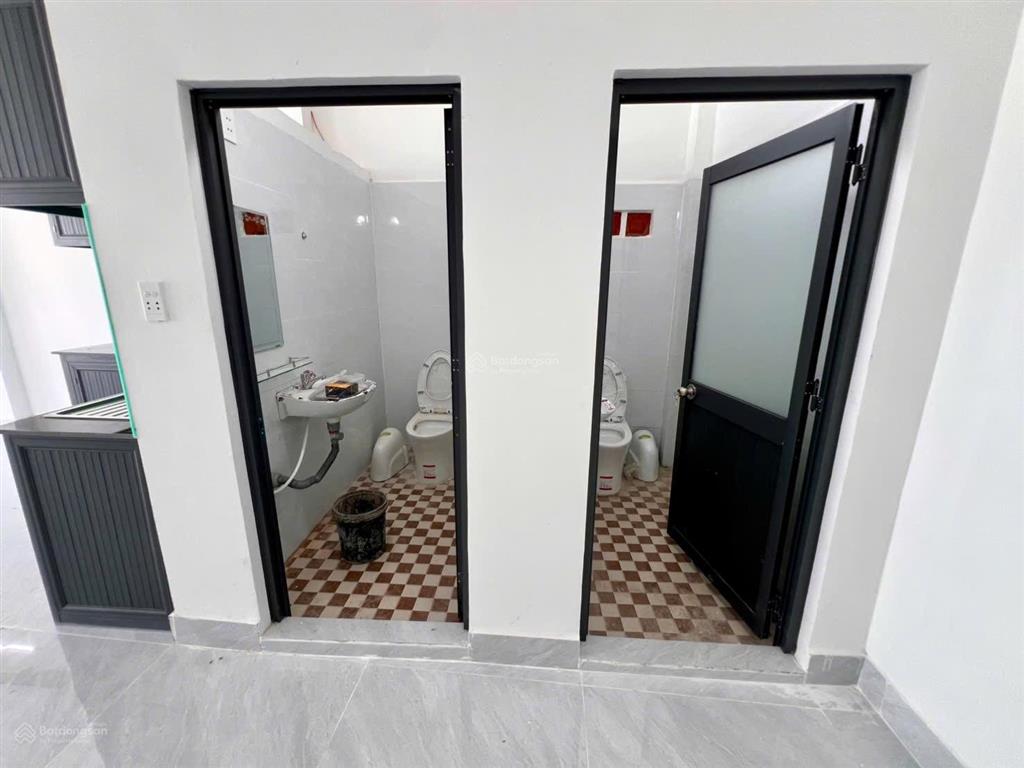 Rẻ nhà cấp 4 xây mới đẹp hiệp thành cũ (phường phú lợi  tp.hcm) ngang 7,5m thổ cư 100% giá êm