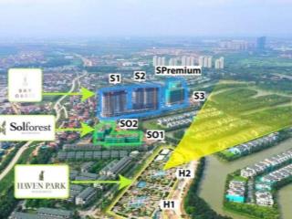 Bán căn hộ 3PN view đẹp, full đồ - Haven Park Residences, Khu đô thị Ecopark