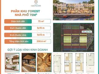 Quỹ hàng nhà phố biệt thự 30 căn độc quyền vinhomes green city giá bán tốt nhất  chỉ từ 3.x tỷ