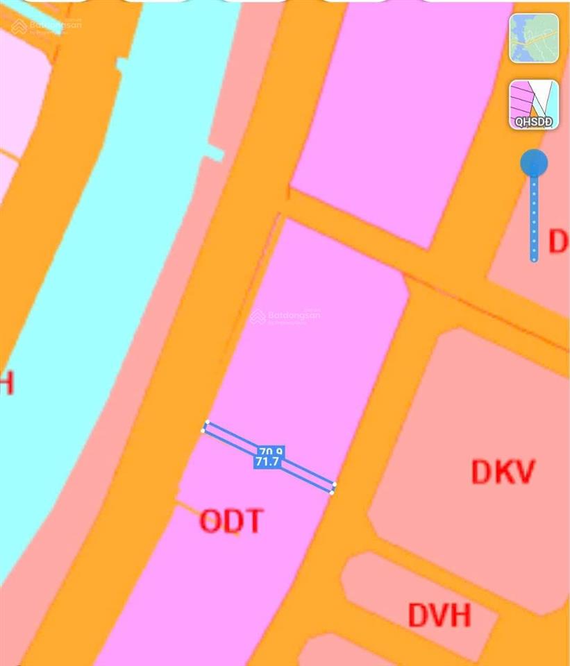 Đất vườn 355m2 quy hoạch dân cư hiện hữu (được chuyển thổ cư) mặt tiền đường mai bá hương