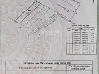 Đất thổ 136m2 mặt tiền đường thế lữ, xã tân nhựt, bình chánh