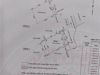 Cặp nhà đôi 118m2 (8x15m) đường xe hơi, hẻm huỳnh bá chánh