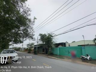 Xưởng 714m2 (12x64) mặt tiền đường an hạ gần cầu lớn