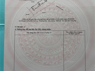 Nền thổ cư 220m2 mt đường thích thiện hoà xã lê minh xuân bình chánh